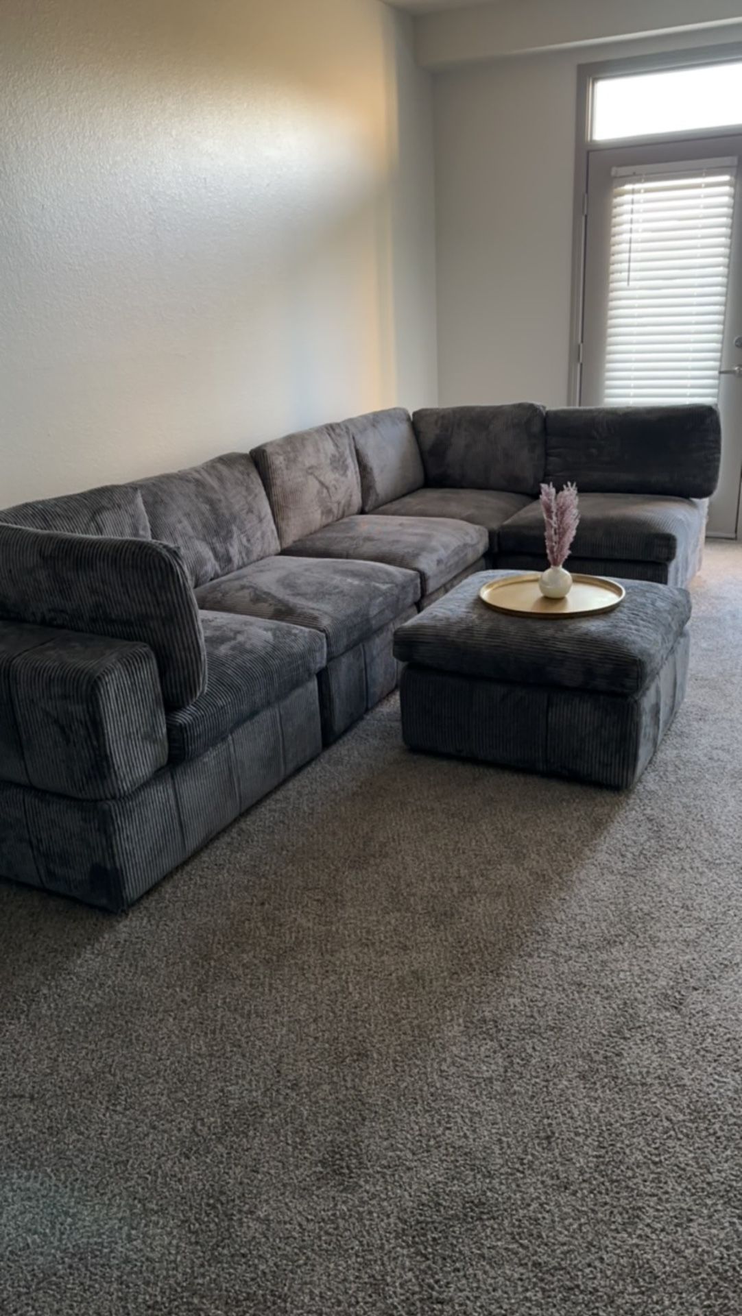 Gray Sectional Couch