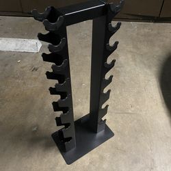 8 tier Vertical Dumbbell Rack