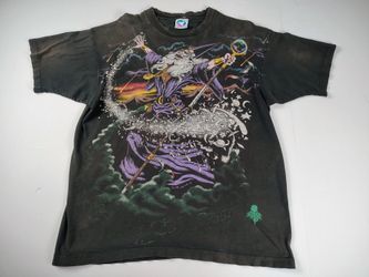 Vintage Liquid Blue Wizard XL T-Shirt thrashed