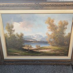 Hans Wagner Original Oil Painting