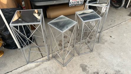 Metal tables
