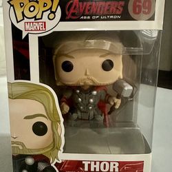 🦸🏼‍♂️2015 Funko POP! Marvel Avengers Age of Ultron #69 Thor💥