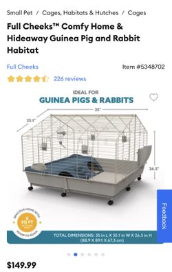 Bunny Or Small Animal House/Cage/Habitat