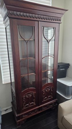 Chippendale Style China Cabinet