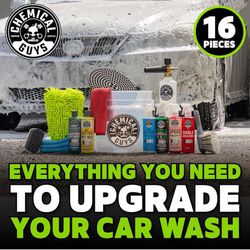 Car Wash Kit 16 Piece Chemical Guys