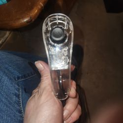 Rock Candy Transparent Clear Nintendo Wii Nunchuck - Clean - Tested - Working