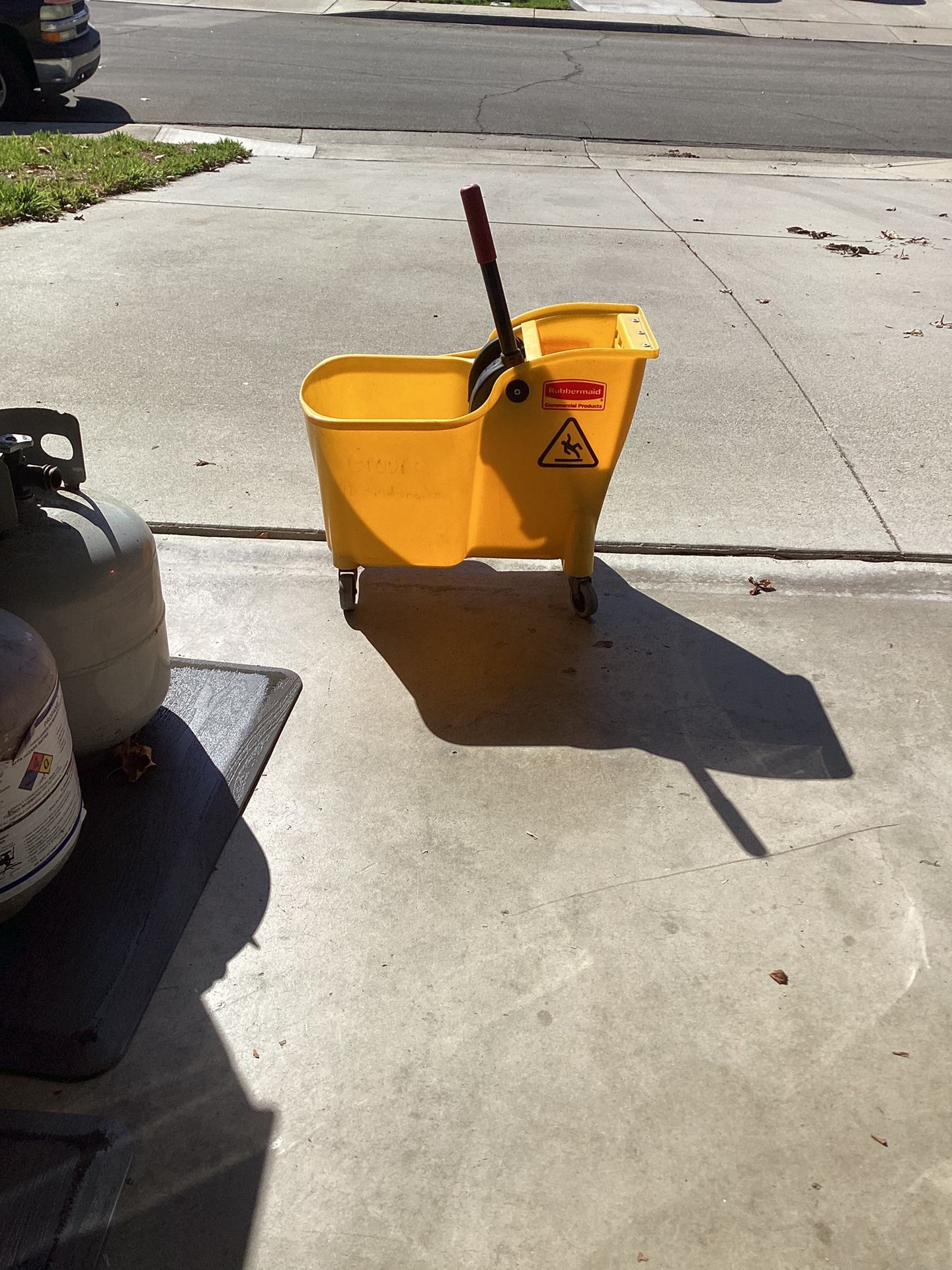 3 Quart Tándem Mop Bucket