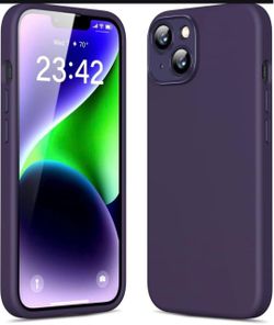 GANSBOL Compatible for iPhone 14 case, Full Body Screen Camera Protective Anti-Scratch Phone Case, Slim TPU Shockproof Phone Case for iPhone 14 with 6
