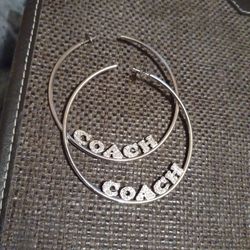 Coach Hoop Earrings 