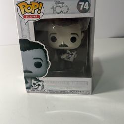 Funko Pop! Walt Disney with Drawing #74 - Disney 100 Edition