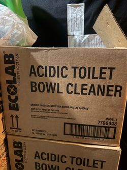 Ecolab Acidic Toilet Bowl Cleaner Box 12 pcs