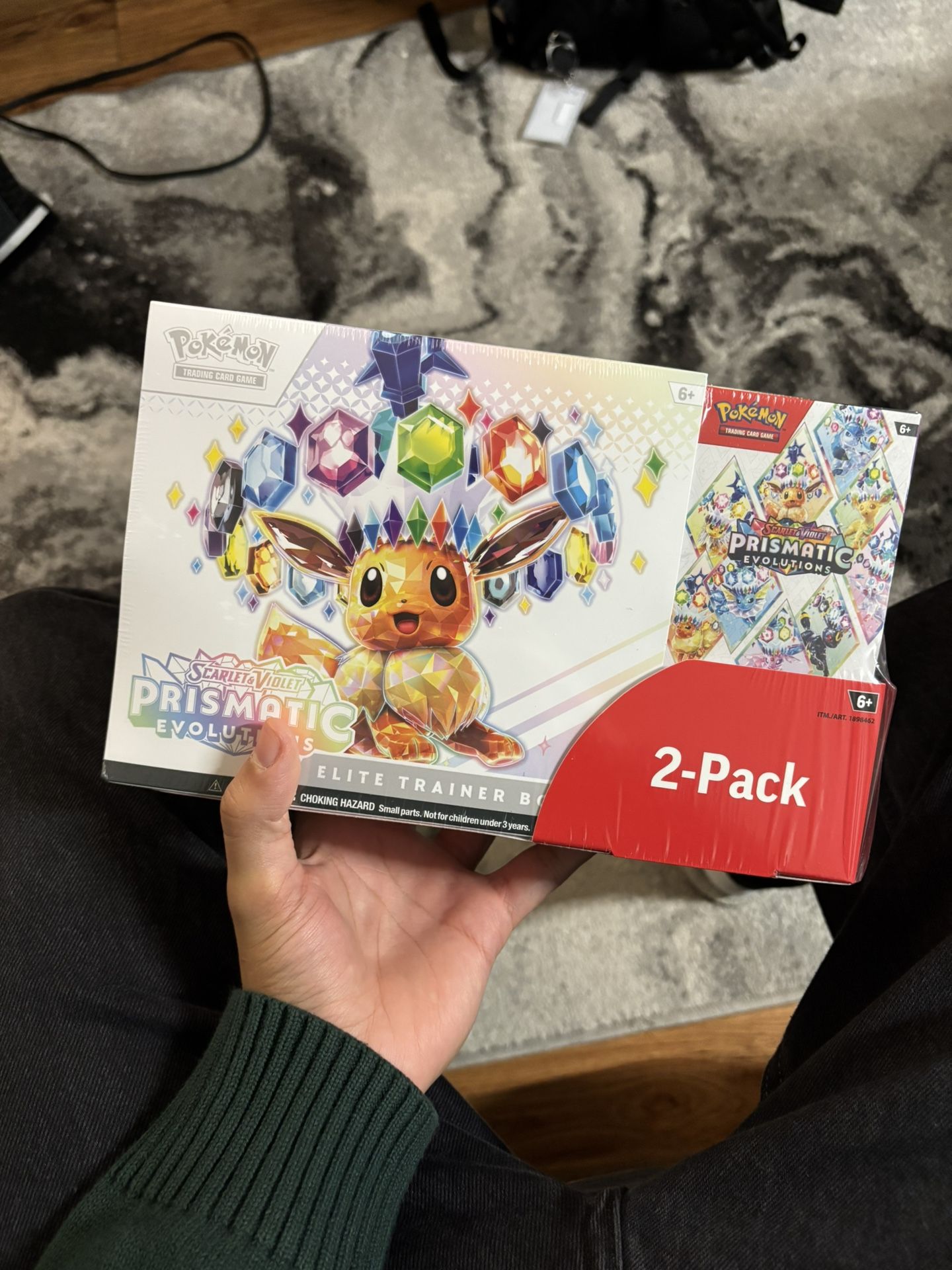 🔥 Pokémon Prismatic Bundle – Elite Trainer Box + Booster Bundle – Factory Sealed!