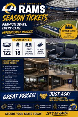 Ram season tickets
