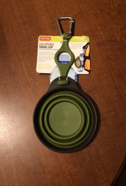 New decals pop ware for pets collapsible travel cup/bowl small