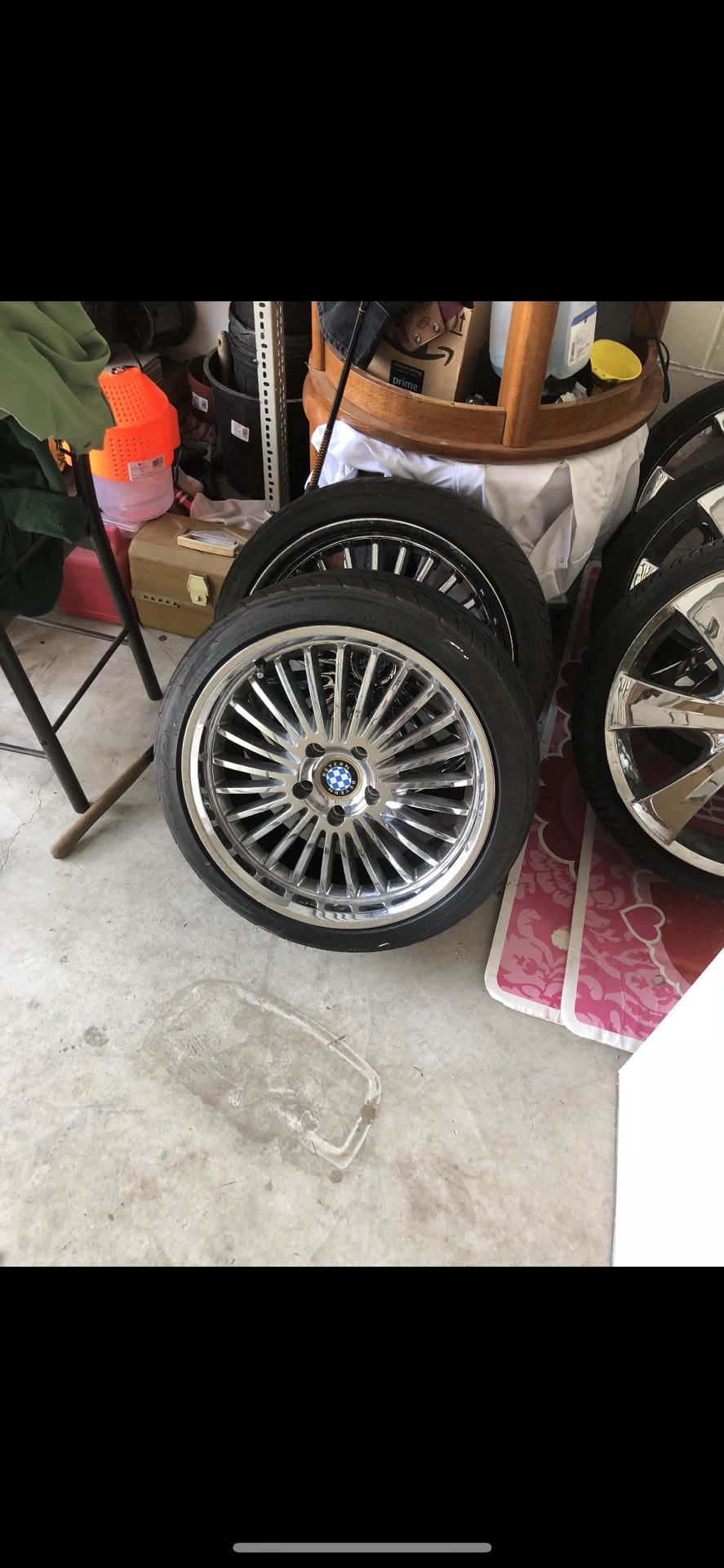 3 19 inch beyern rims, 100 a piece obo