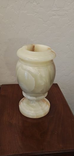 Vintage Onyx Marble Vase