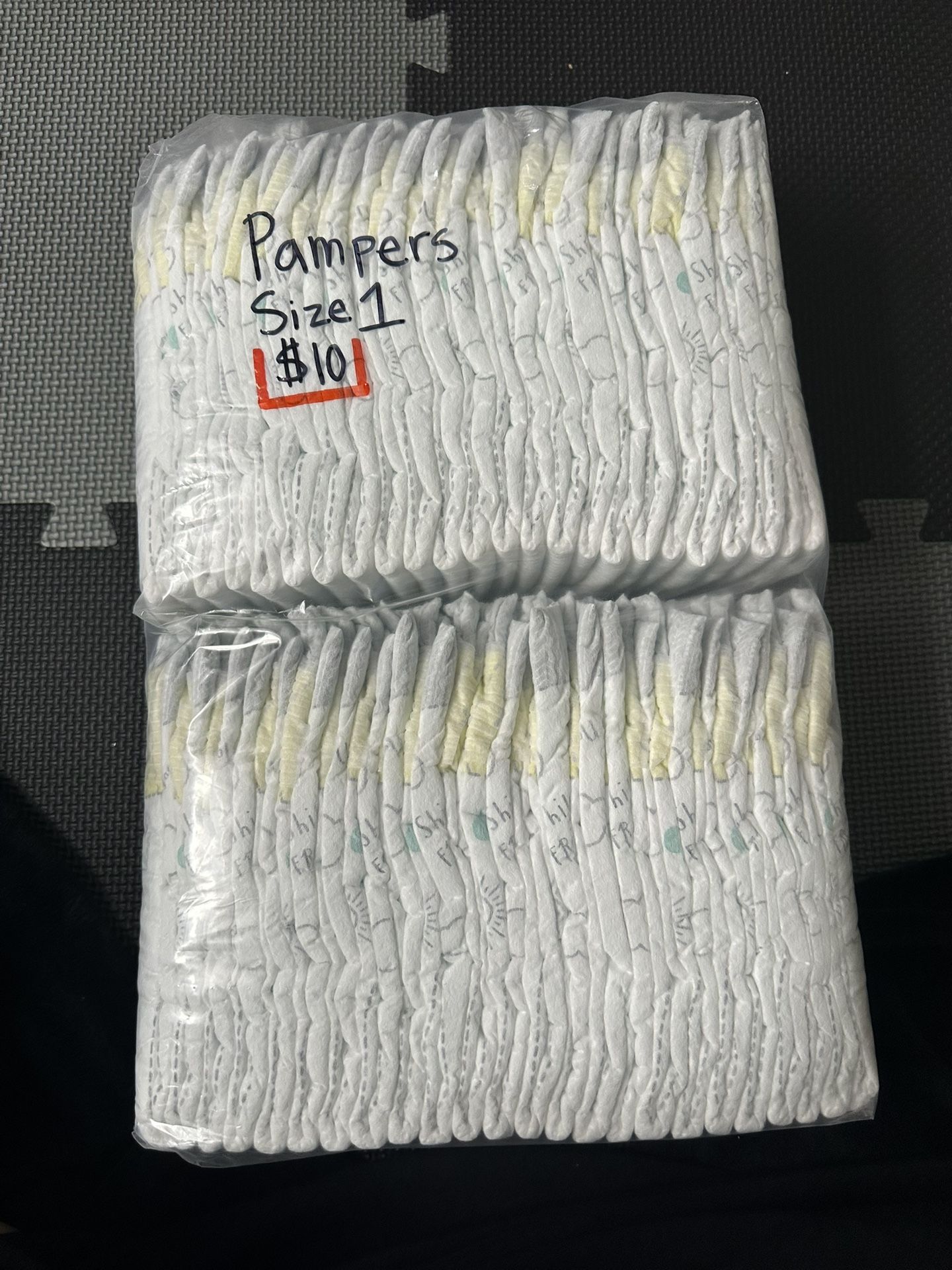 Pampers Size 1 Diapers