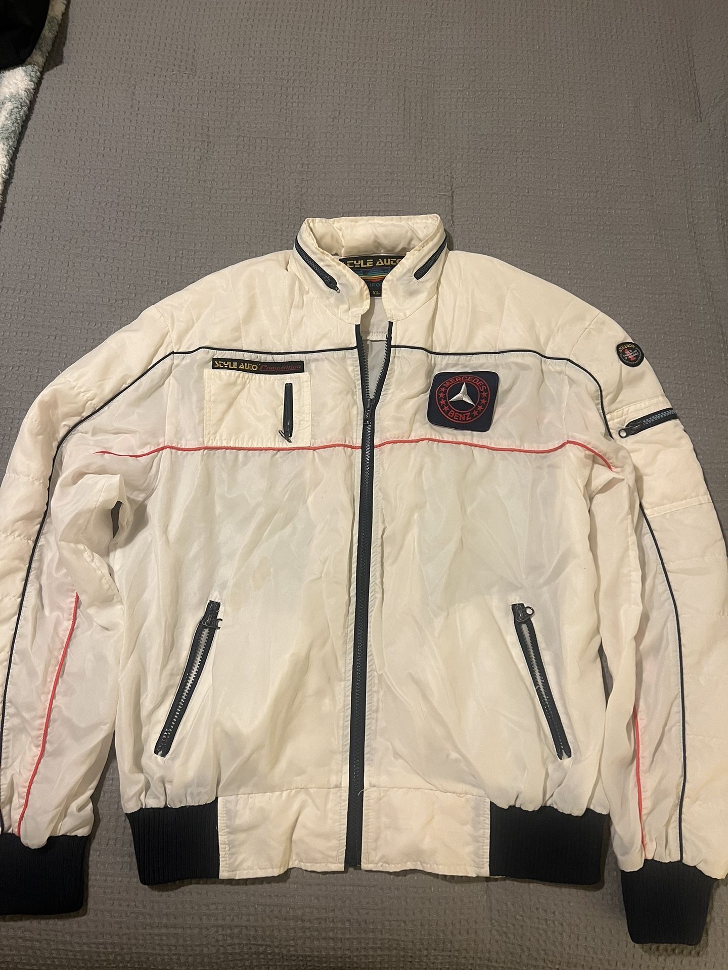 Vintage jordan hotsell flight jacket