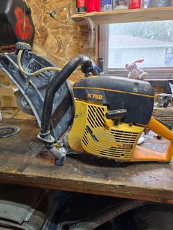 Partner k750 chop saw concrete saw