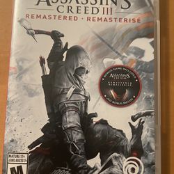 Assassins Creed III Remastered Nintendo Switch 