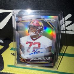 Josh Comely Jr Prizm Rookie Autograph 