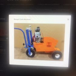 Tygar  Mowstrip Curbing Machine 