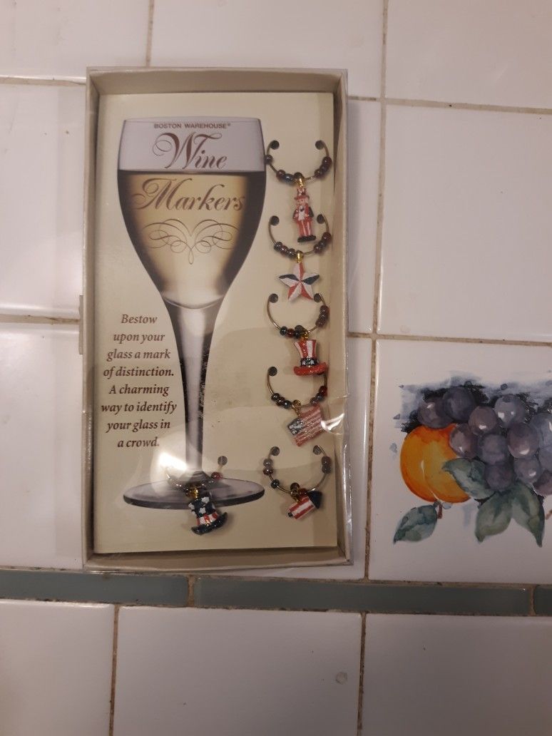 Wine Markers For UNITED STATES Holidays