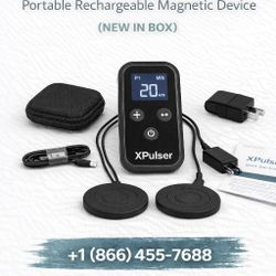 XPulser PEMF Unit – Portable Rechargeable Magnetic Device (New in Box)