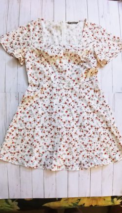 Shein Floral Spring Summer Dress