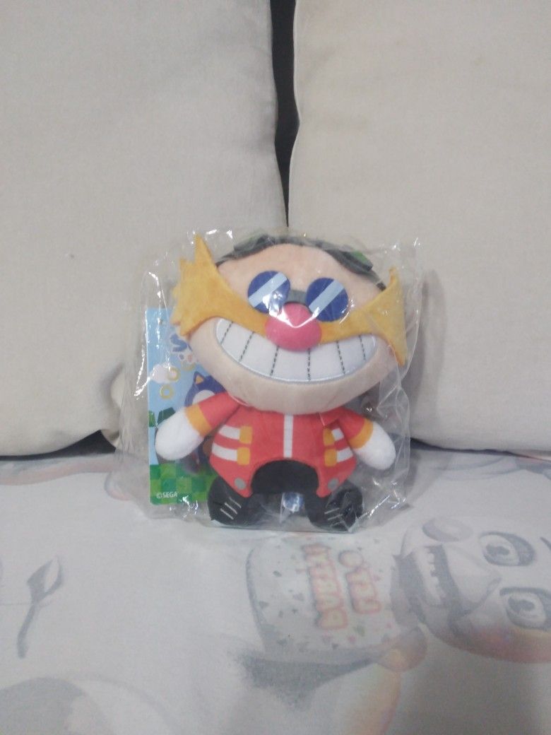 Sonic&Friends - Dr.Eggman Plush Keykain - Official JP Exclusive