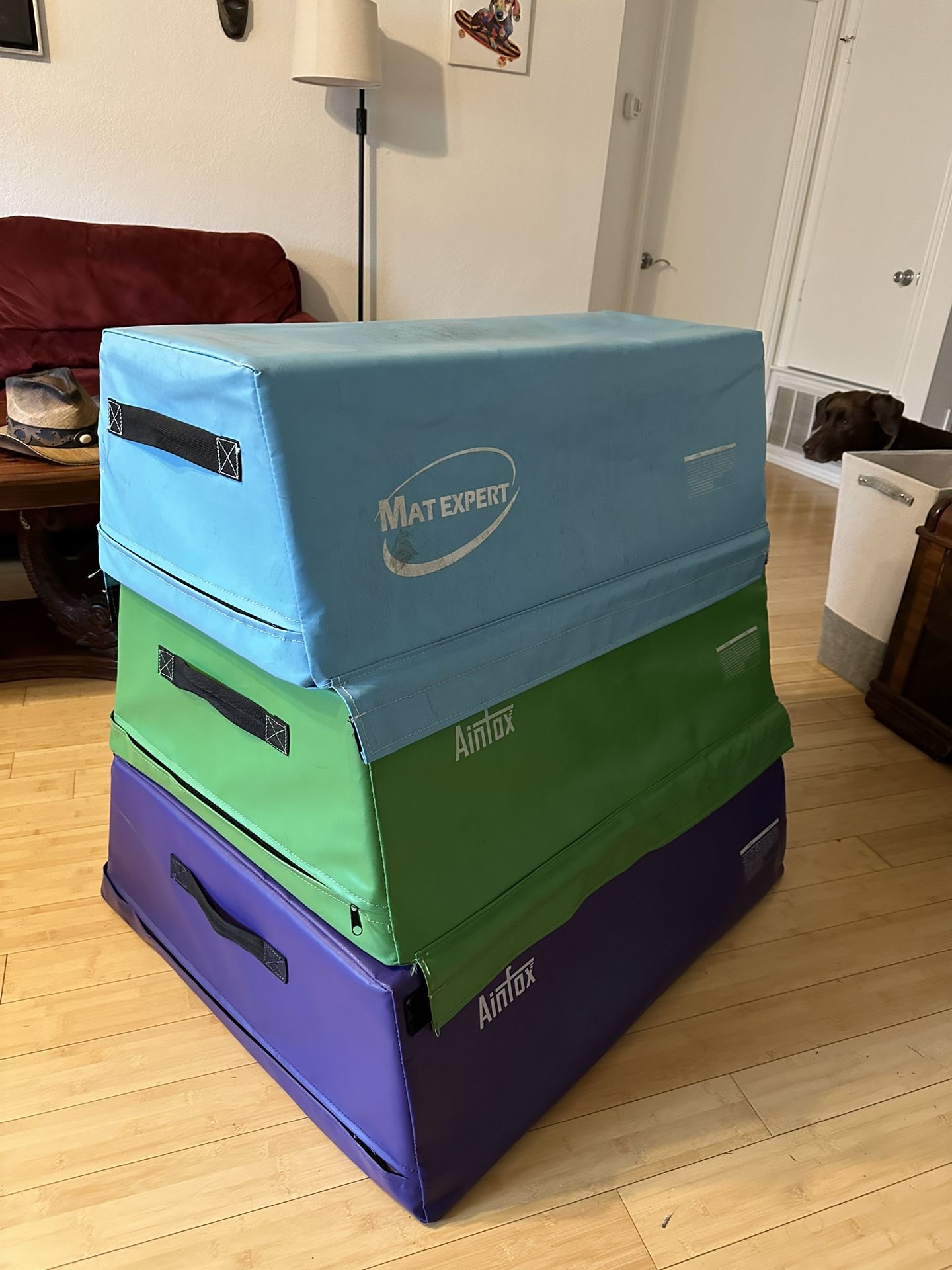 Parkour Or Gymnastics Foam Vault Box