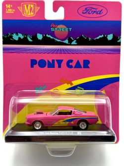 M2 1:64 Scale Diecast Model Car - 1966 Ford Mustang Fastback 2+2  Pony Car