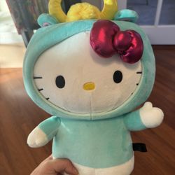 Kidrobot Hello Kitty Taurus Zodiac Plush – Star Sign Series – Sanrio – Preowned 