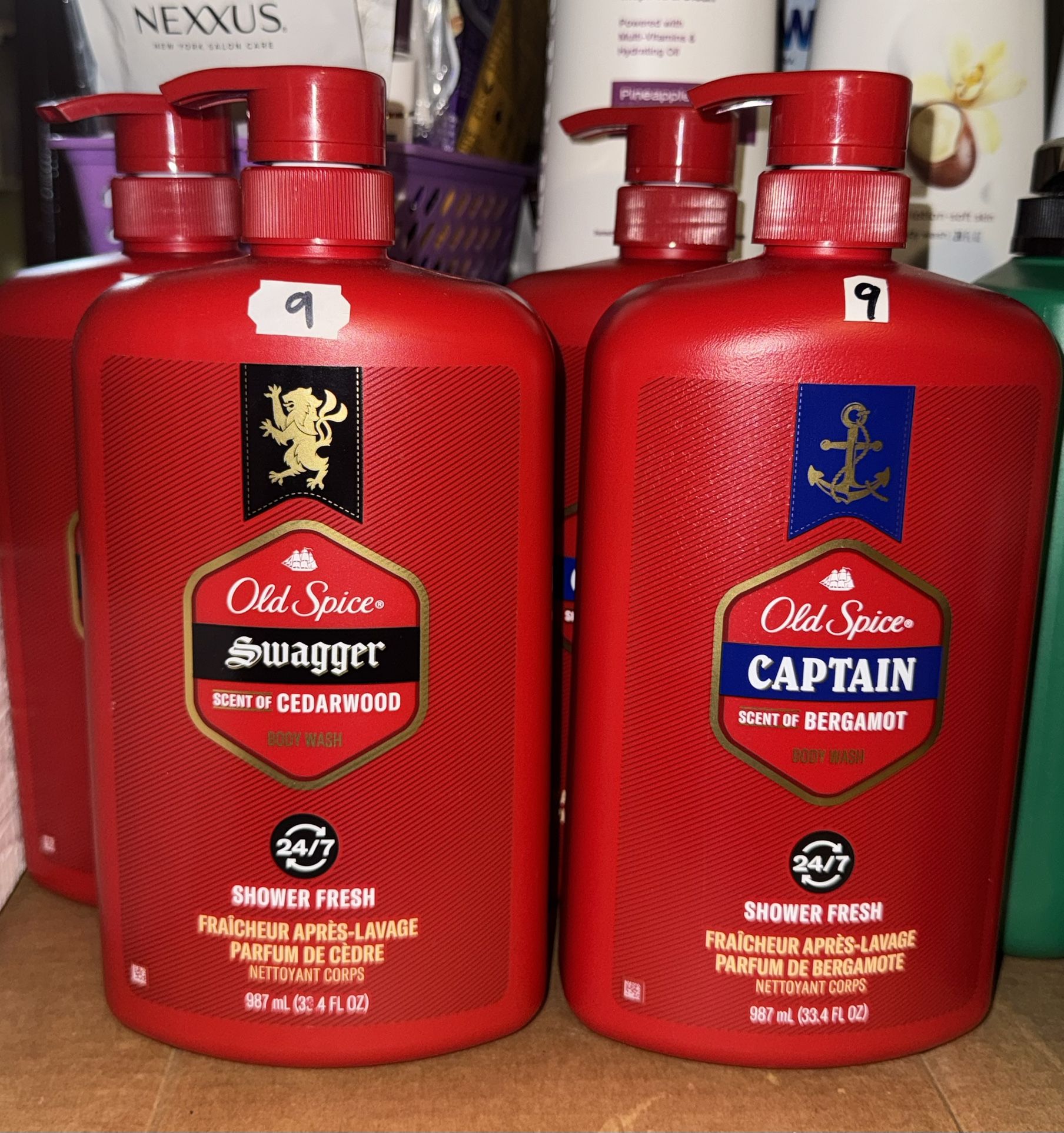 Old Spice Body Wash $9 each