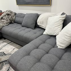 Couch 3 piece Sectional 