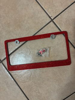 License plate frame