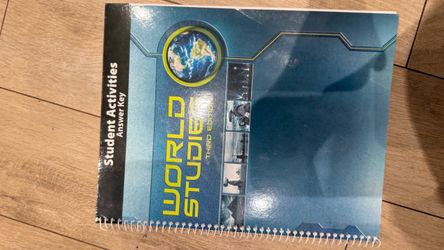 World Studies Student Activities Answer Key Third Edition
