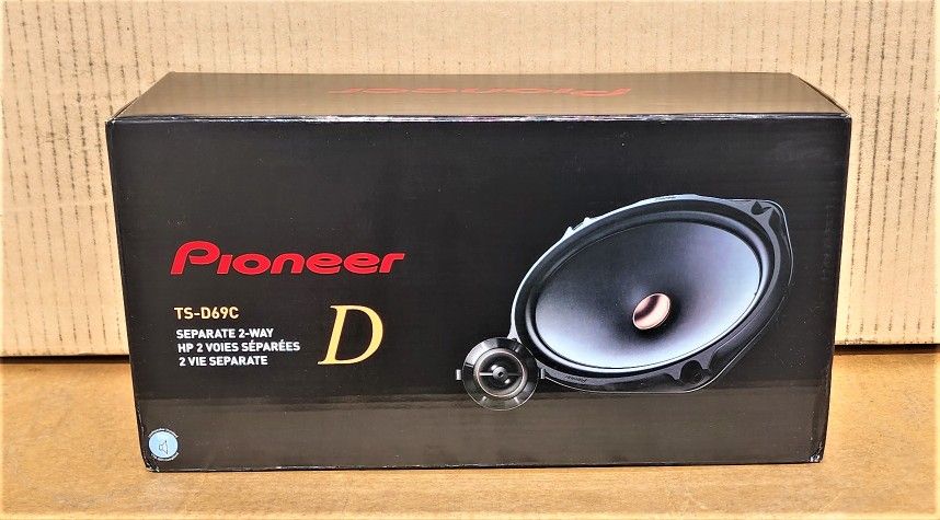 Pioneer D Series Car Speakers Set 6"x9" Component Speaker System 330 Watts TS-D69C 🚨 Payment Options Available 🚨 No Credit Needed 🚨 