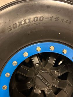 Set of 4 sand tires