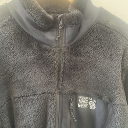 Mens Xl Black Mountain Hardware Fleece ..Black Color 