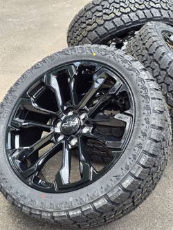 New 22" Chevy GMC Wheels And Tires