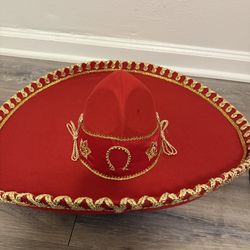 Red Quinsiańera dress