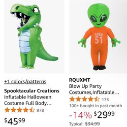 Inflatable Dinosaur Costume