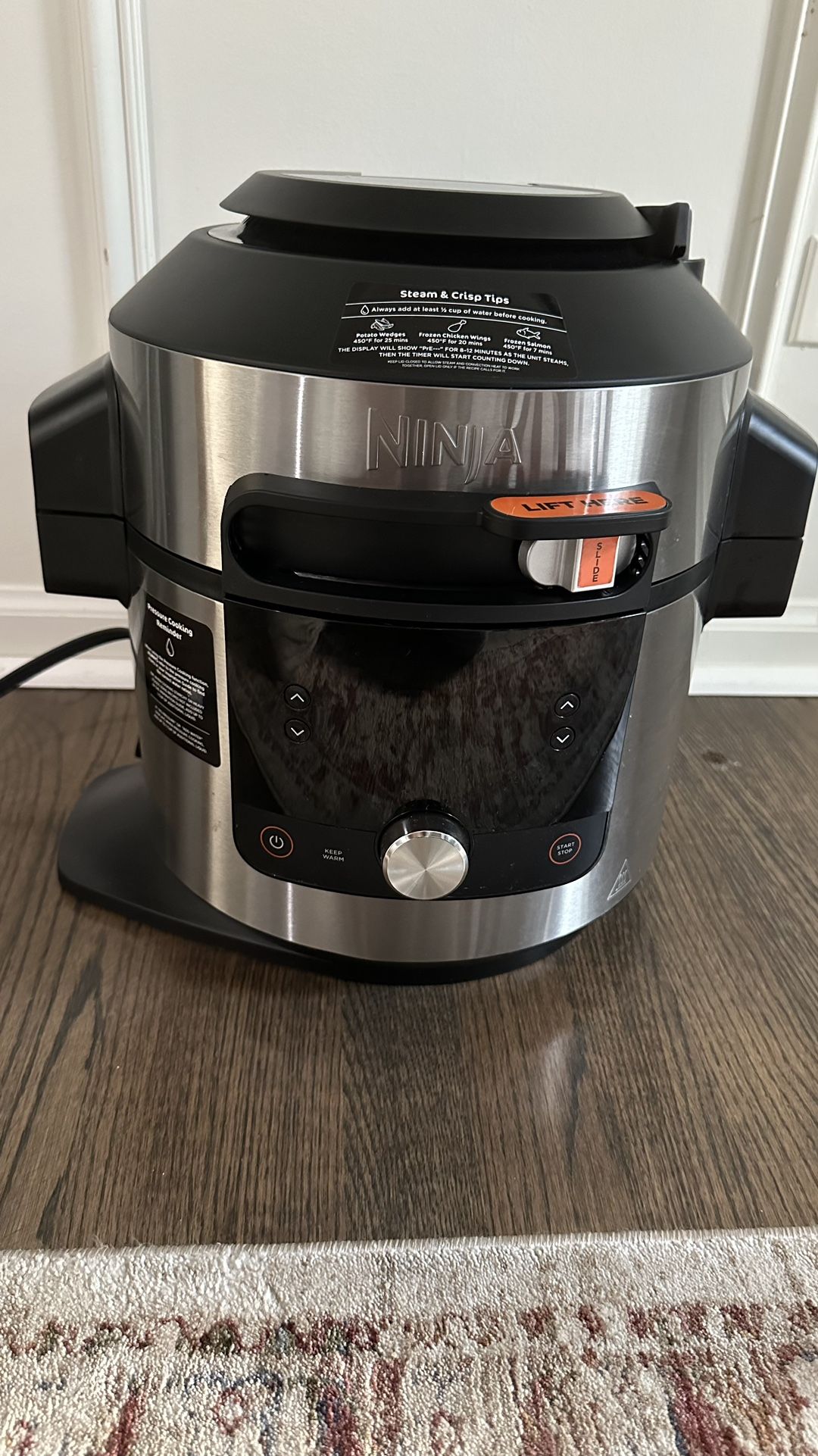 Ninja OL501 Foodi 6.5 Qt. 14-in-1 Pressure Cooker Steam Fryer - appliances  - by owner - sale - craigslist