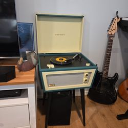 Record Player With Stand