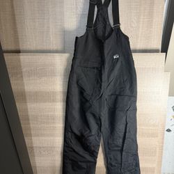 Marker Women’s Ski Snow Bib Overalls Insulated Black Size S