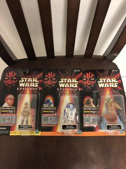 Star Wars episode 1 action figures
