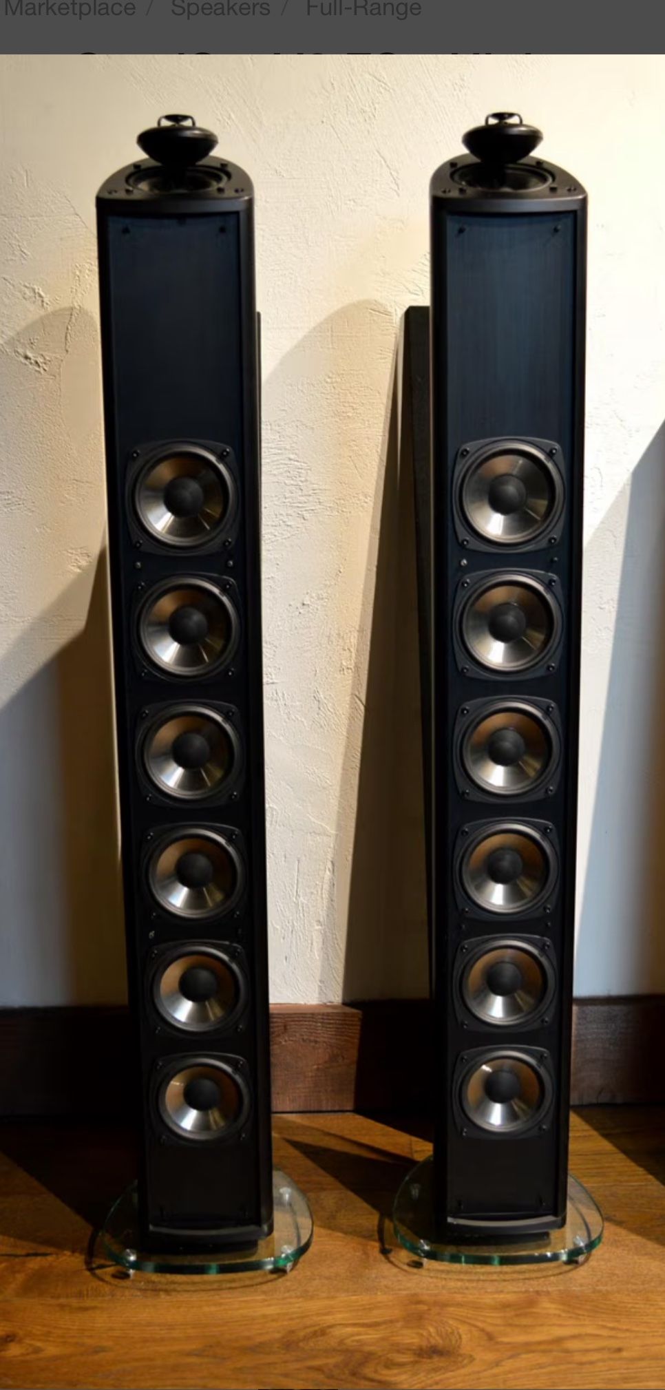 Mirage Omnisat V2 FS Tower Speakers