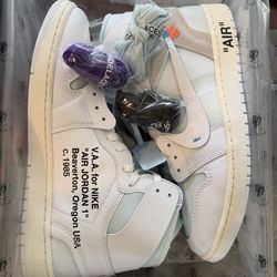 Jordan 1 high x Virgil Abloh off white euro
