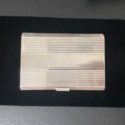 Dunhill Sterling, Silver Cigarette Case